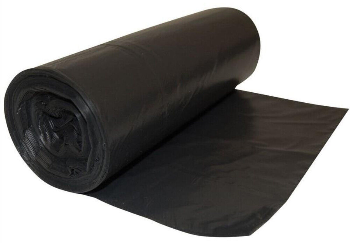 Heavy Duty Black Refuse Sacks Strong Bin Liners Dustbin Bags - 100 200 400 1000*