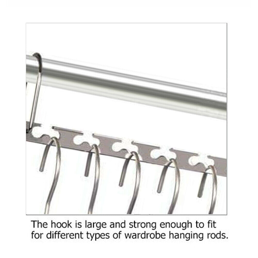 Space Saver Saving Metal Magic Hanger Coat Closet Clothes Wonder Organizer Hooks