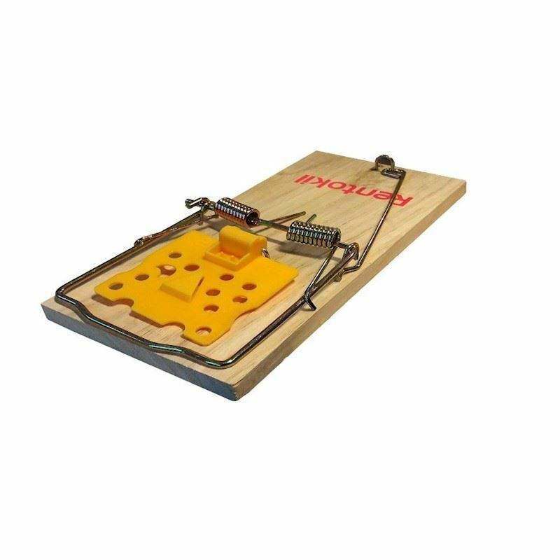 Traditional Wooden Mouse Traps Classic Mice Rat Pet Rodent Control Catch Trap