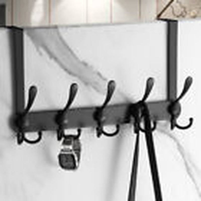 15 Hooks over the Door Hanger Foldable Clothes Coat Jacket Rack Towel Holder